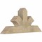 Ekena Millwork Richland Rough Sawn Timber Gable Bracket, Douglas Fir, 48"W x 22"H x 6"D x 6"F, 11/12 Pitch GBW048X22X0606RIC00RDF - alternate 3